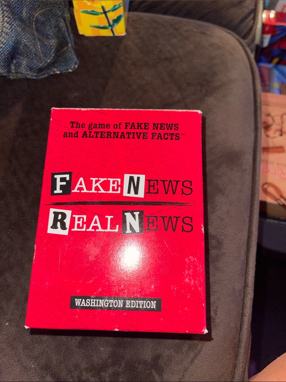 Fake News Real News - Washington Edition (Red)